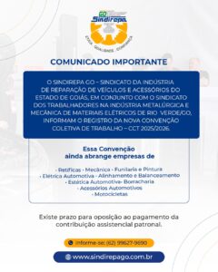 Convenção Coletiva de Trabalho – 2025/2026 – RIO VERDE – GO